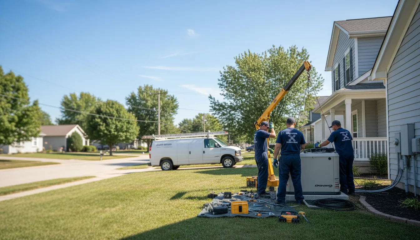 Generator Installation in Malakoff, TX near me